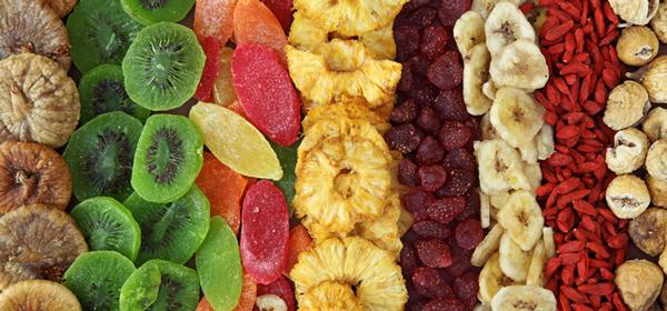 Is gedroogd fruit uit de winkel gezond