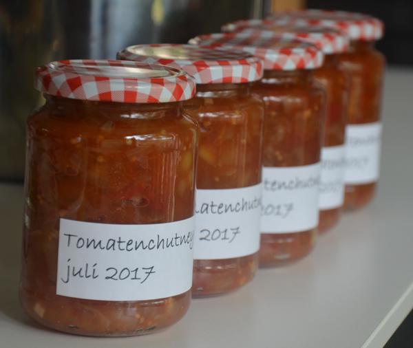 Tomatenchutney met knoflook