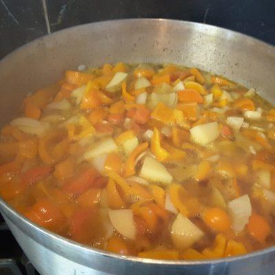 Paprikasoep wecken