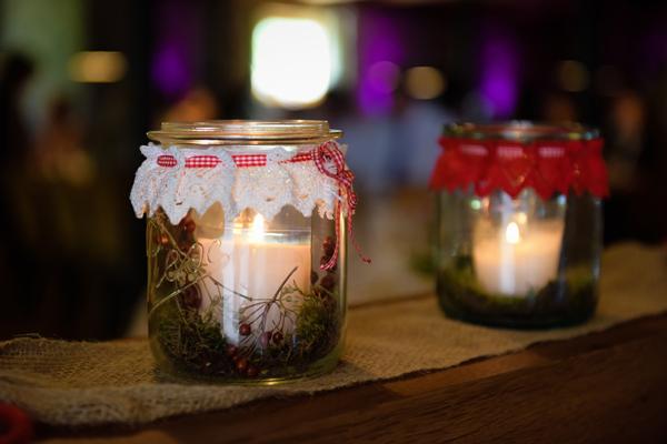 Kaarsjes maken met jampotten of oude weckpotten