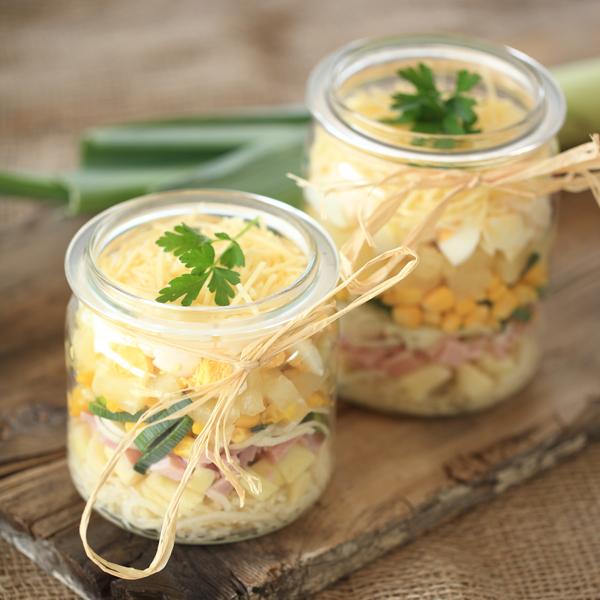 Laagjes salade