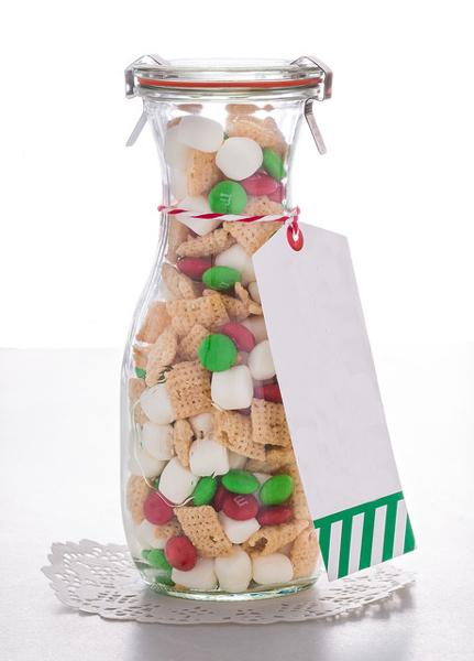 Sapfles van WECK met snoep en koekjes