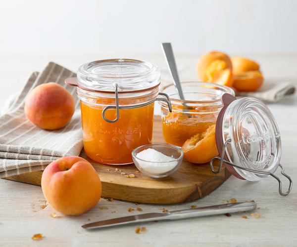 Perzik jam met mango / Perzik confituur met mango