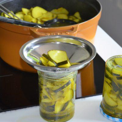 courgtette met kruiden inmaken