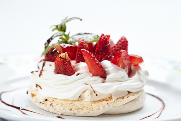 Pavlova maken in de voedseldroger