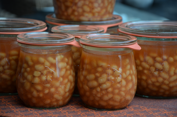 Witte bonen in tomatensaus