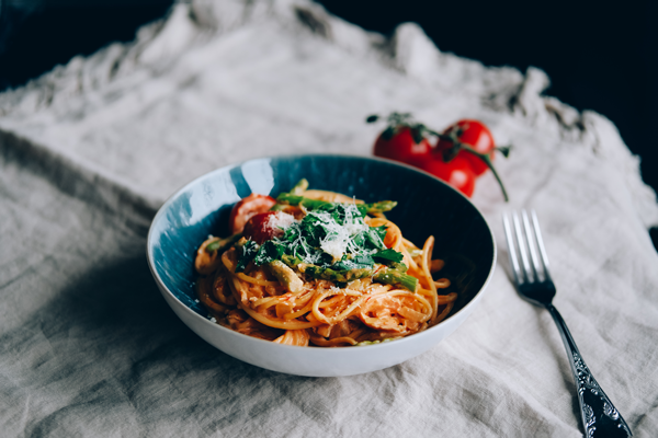 Tomatensaus met asperges