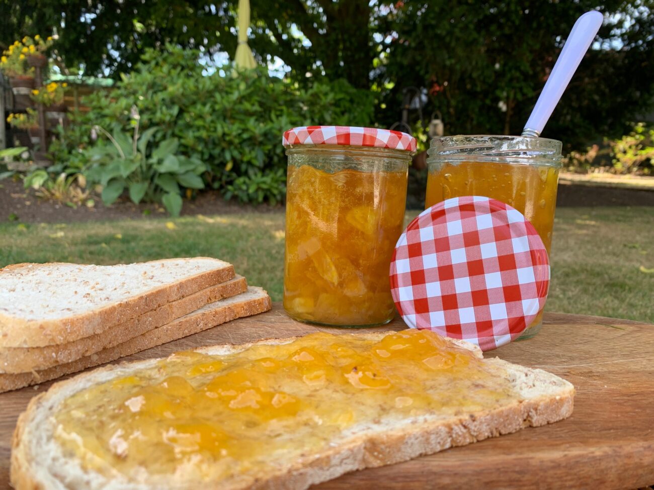 Ananas-mango confituur / jam
